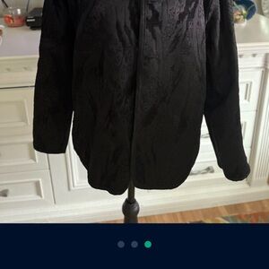 Black Textured Jacket